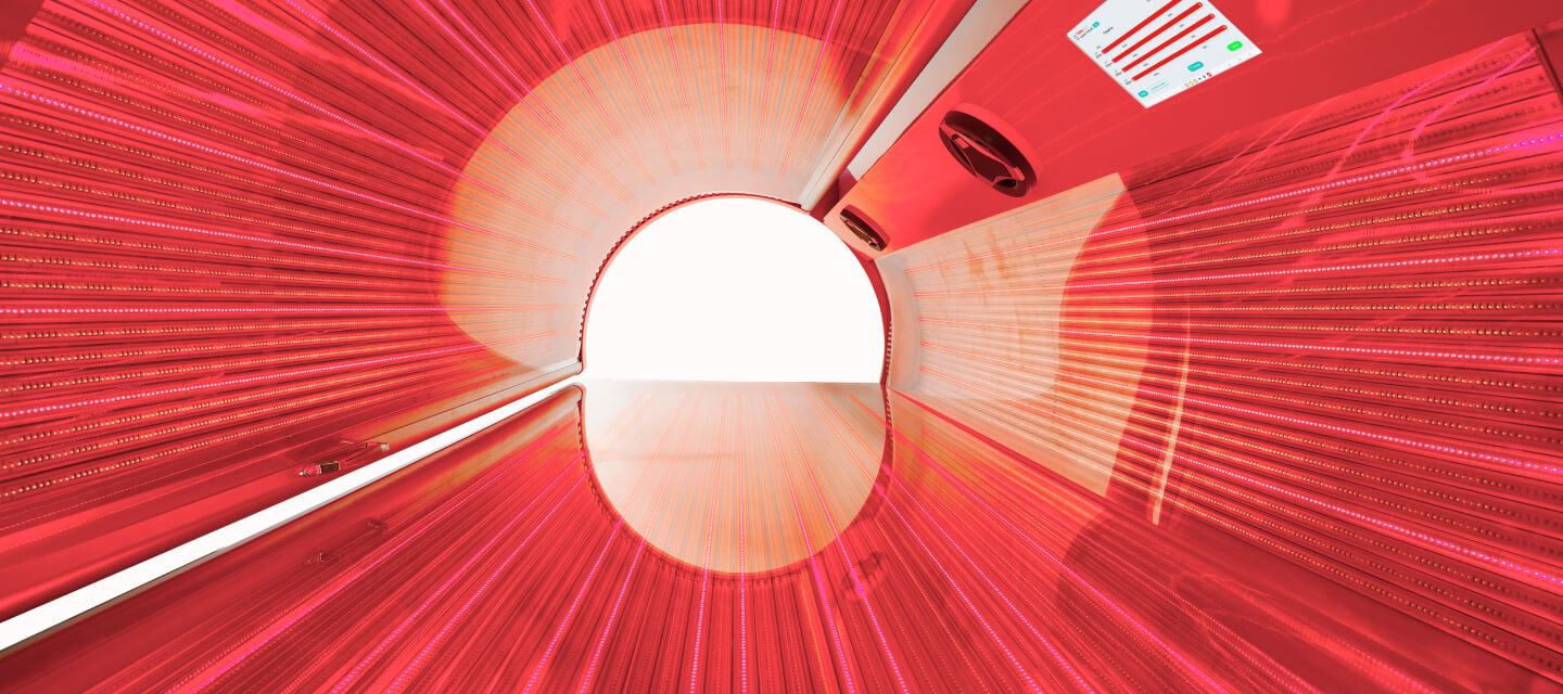 Inside the Theralight Bed